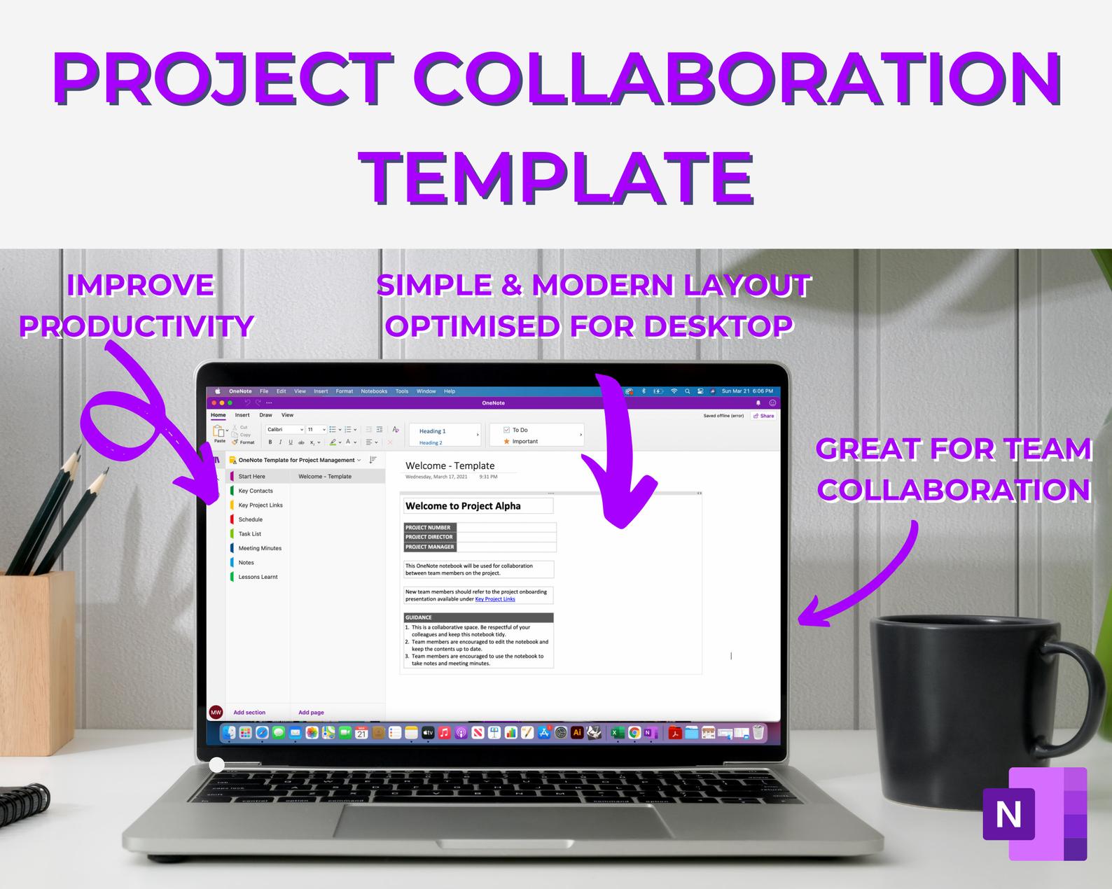 Onenote Project Management Template Template 1 Resume Examples Vrogue