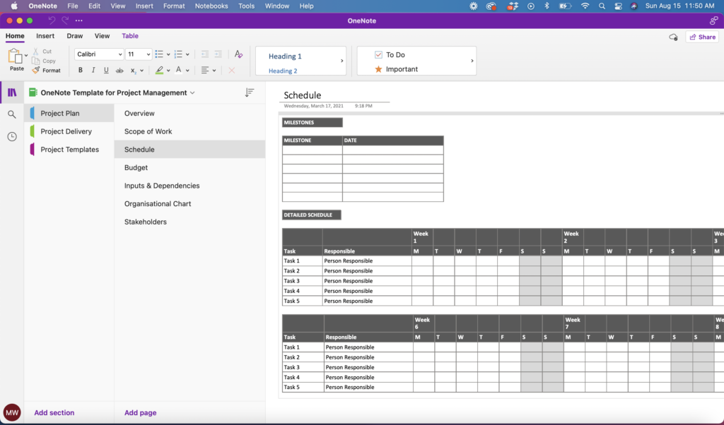 onenote-for-project-management-templates